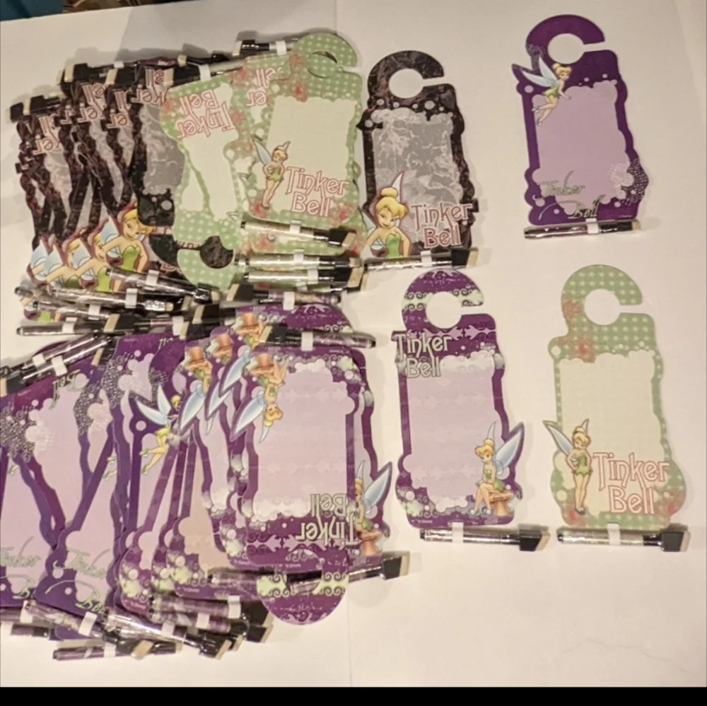 WHOLESALE LOT 49 pcs Tinkerbell Dry Erase Board Door Hang NewMeasures 5